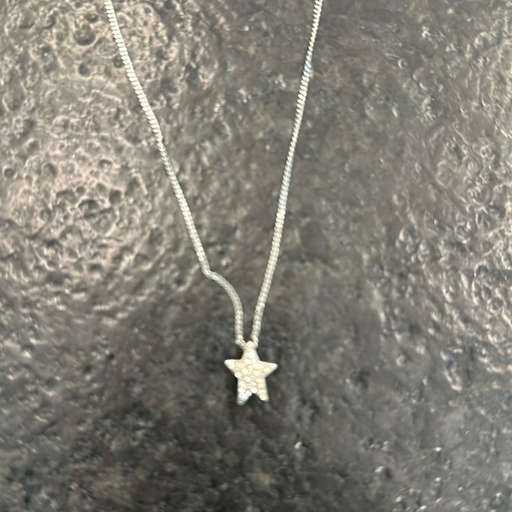 Swarovski Crystal star necklace NEW